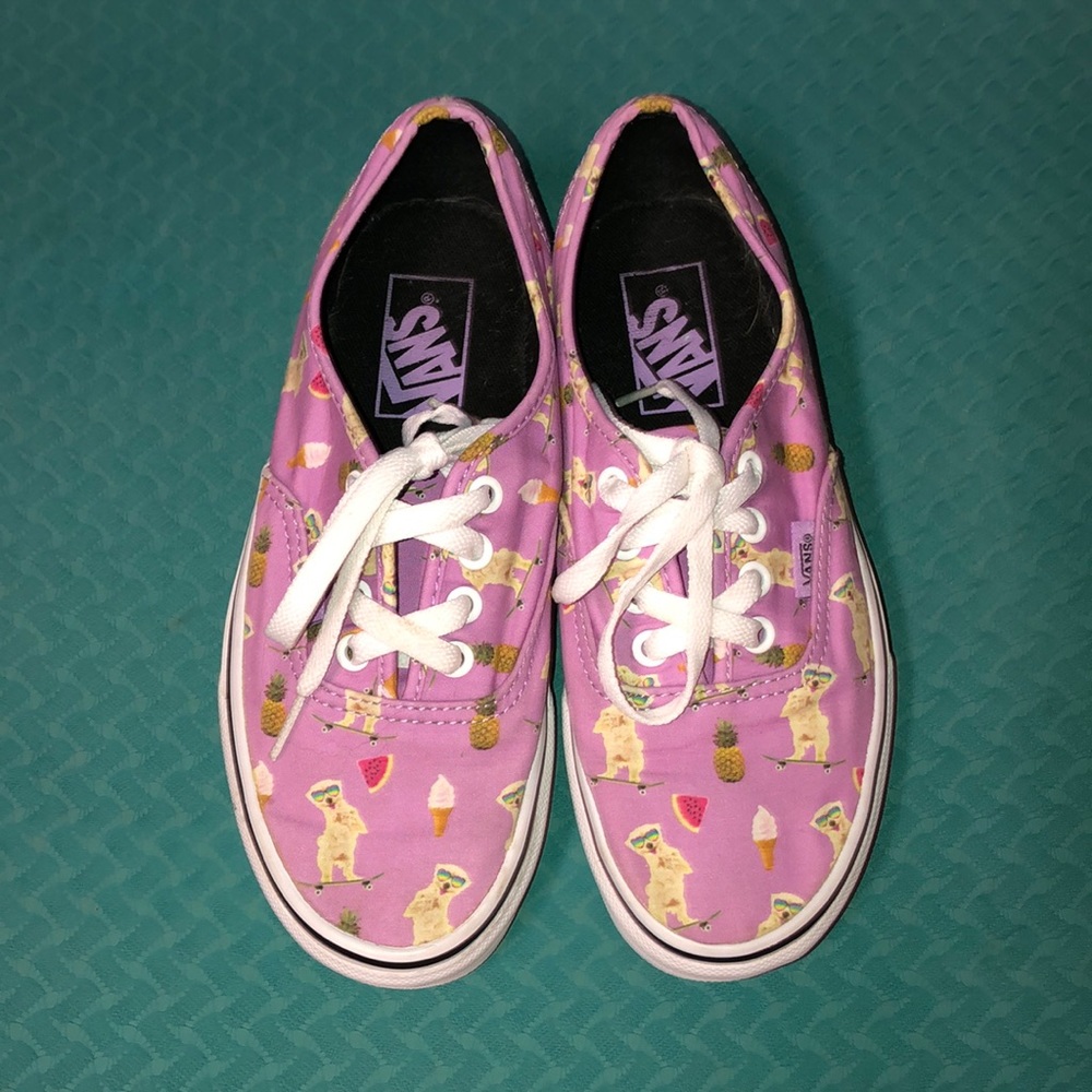 Women’s Lavender “Pool Vibes” Vans Size 6